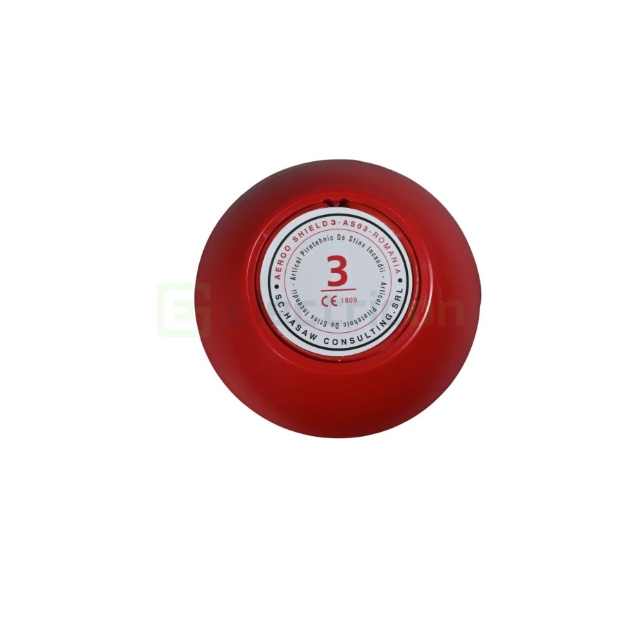 Pastilă stingere incendiu cu aerosoli pentru tablou electric - capacitate 0.3mc - Aeroo Shield AS03