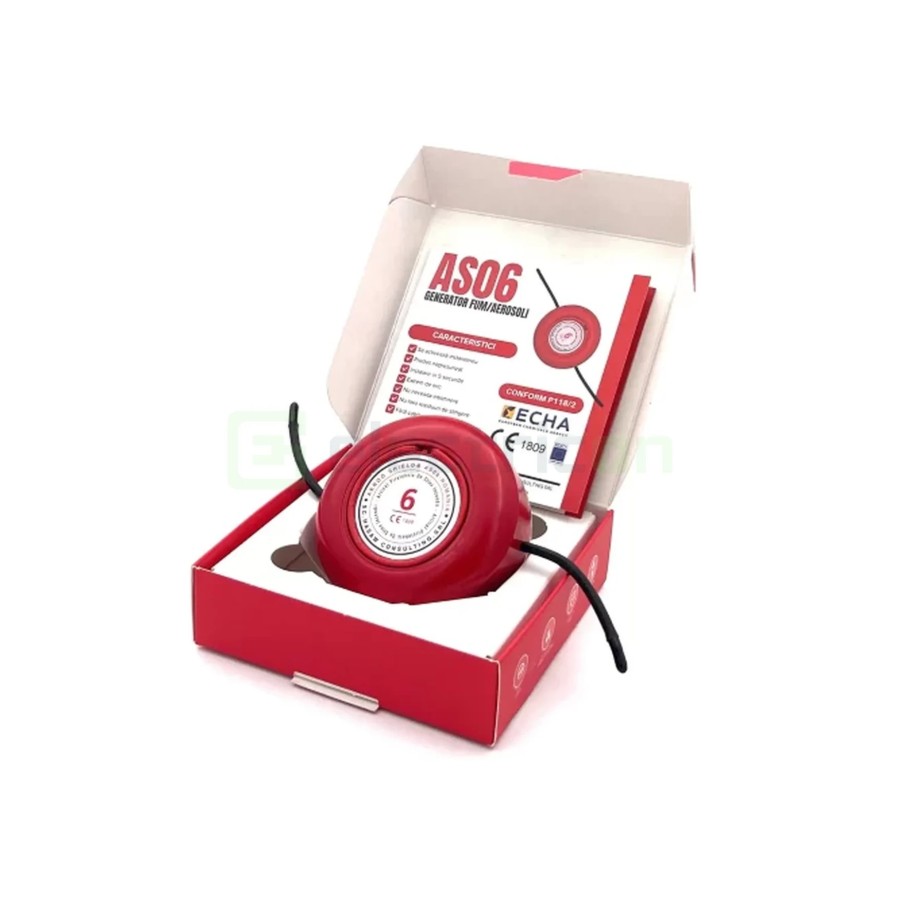 Pastilă stingere incendiu cu aerosoli pentru tablou electric - capacitate 0.6mc - Aeroo Shield AS06
