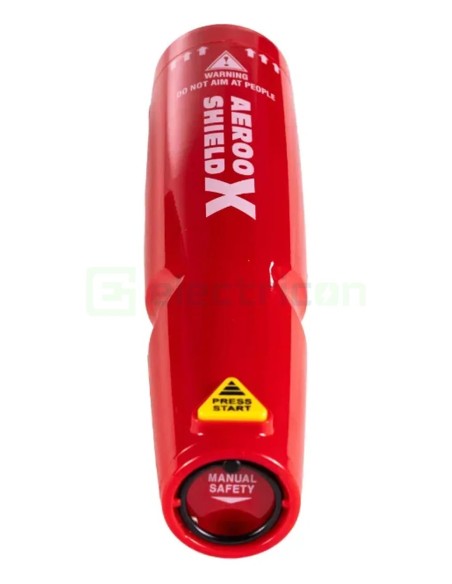 Stingator cu aerosoli de potasiu fără reziduri de stingere pentru auto/casa valabilitate 5 ani - Aeroo Shield ASX
