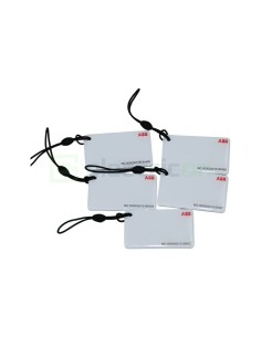 Set 5 carduri de identificare RFID - pentru stația de încărcare Terra AC - ABB 6AGC082175
