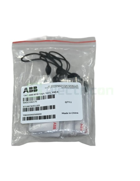 Set 5 carduri de identificare RFID - pentru stația de încărcare Terra AC - ABB 6AGC082175