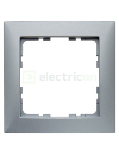 Ramă - 1 modul - argintiu - Berker S.1 - 10119939