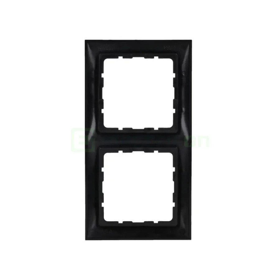 Ramă - 2 module - montaj vertical - antracit mat - Berker S.1 - 10129949