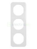 Ramă - 3 module - montaj vertical - alb - Berker R.1 - 10132189