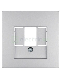 Ramă - 1 modul - decupaj TAE - gri lucios - Berker S.1 - 10331404