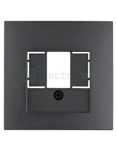 Ramă - 1 modul - decupaj TAE - antracit mat - Berker S.1 - 10331606