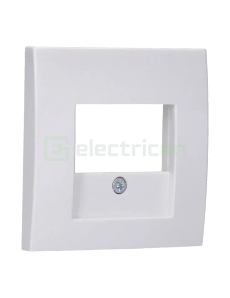 Ramă - 1 modul - decupaj TAE - alb lucios - Berker S.1 - 10338919