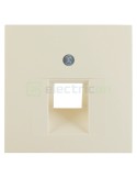 Ramă - 1 modul - priză rețea 1 canal - bej lucios - Berker S.1 - 14078982