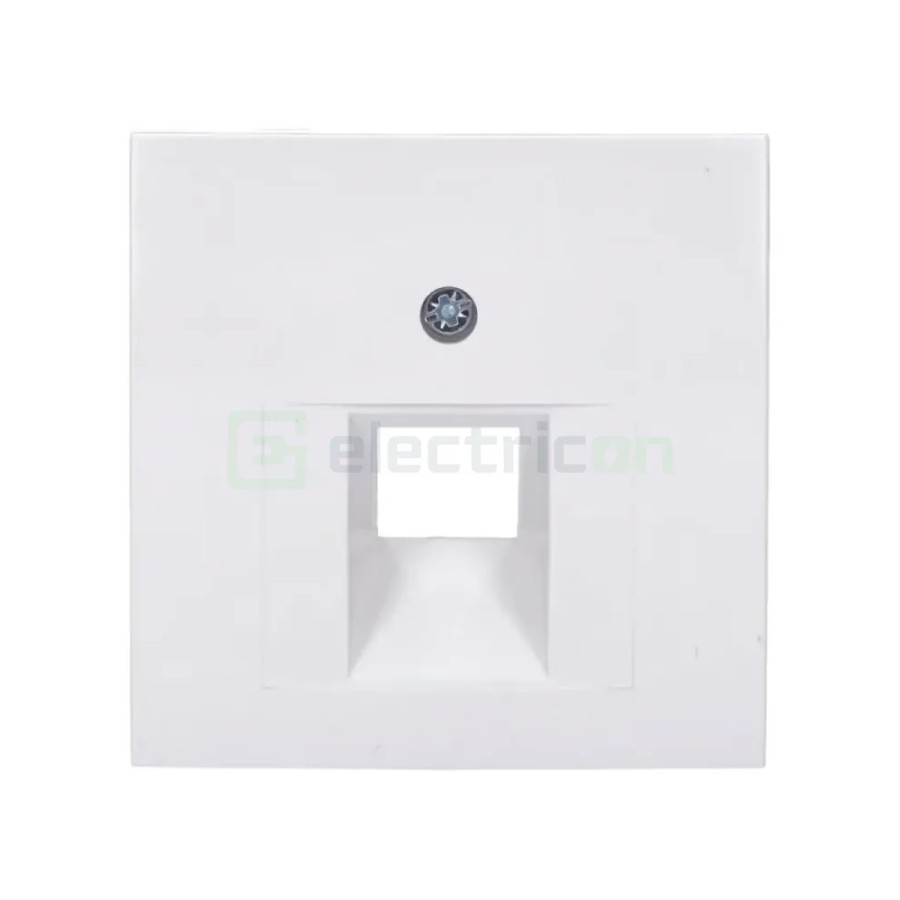 Ramă - 1 modul - priză rețea 1 canal - alb lucios - Berker S.1 - 14078989