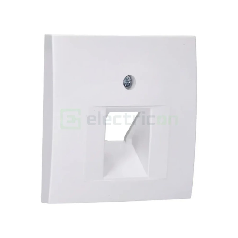 Ramă - 1 modul - priză rețea 1 canal - alb lucios - Berker S.1 - 14078989
