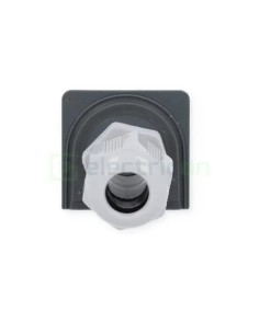 Presetupă - metrică cu piuliță intrare cablu filet M20 x 1.5 IP55 gri - Berker WNA701 2