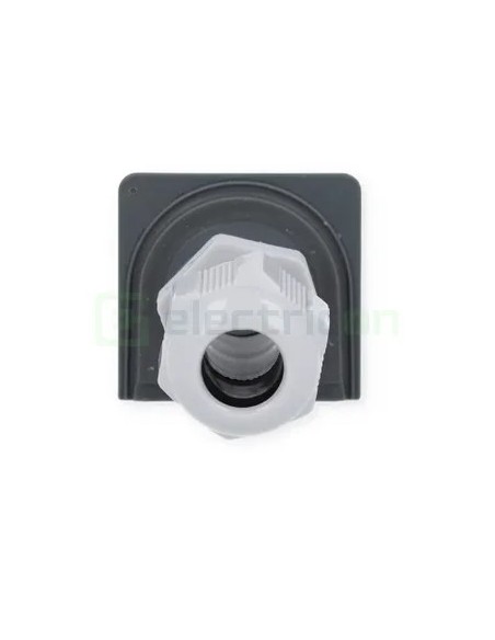 Presetupă - metrică cu piuliță intrare cablu filet M20 x 1.5 IP55 gri - Berker WNA701