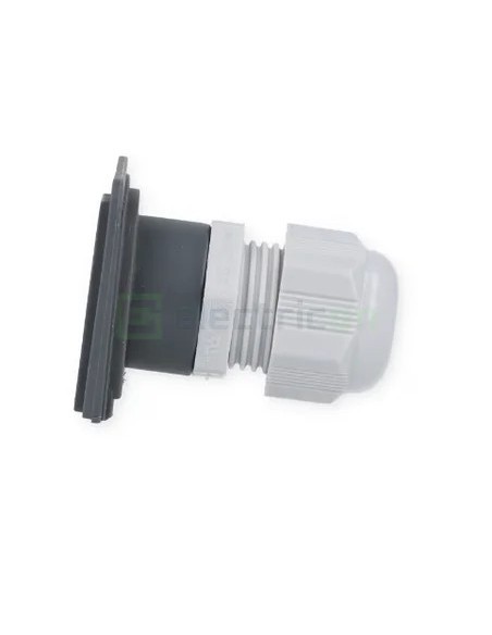Presetupă - metrică cu piuliță intrare cablu filet M20 x 1.5 IP55 gri - Berker WNA701