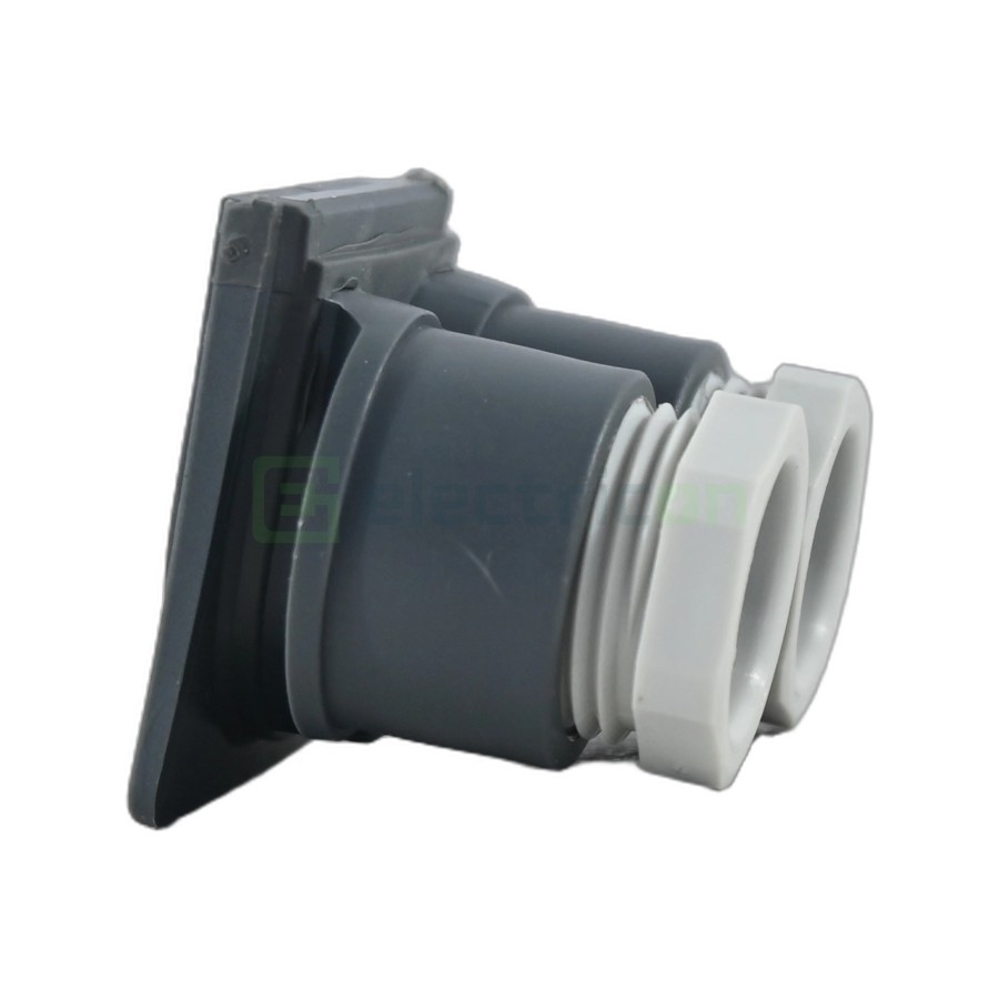 Presetupă - metrică dublă pentru intrare cablu filet M20 x 1.5 IP55 gri Berker W.1 - Hager WNA700
