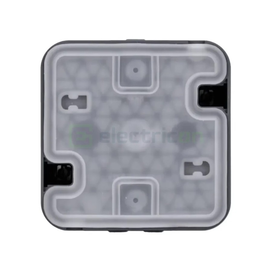 Întrerupător dublu - 10AX 250V exterior gri IP55 - Berker W.1 30753505