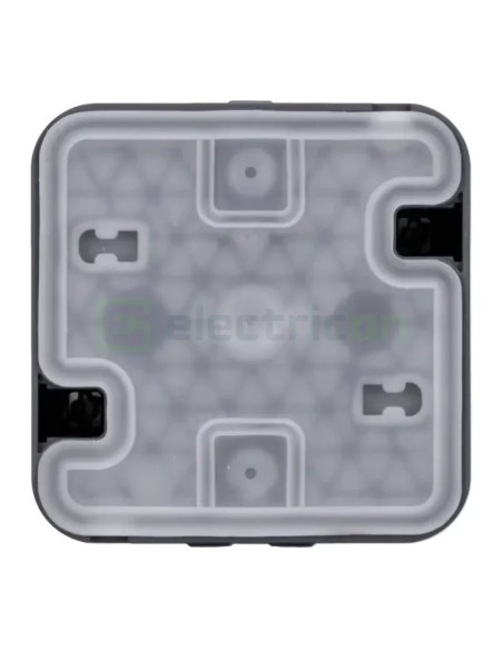 Întrerupător dublu - 10AX 250V exterior gri IP55 - Berker W.1 30753505