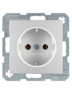 Priză - Schuko - încastrat - alb IP20 - Berker S.1 41431404