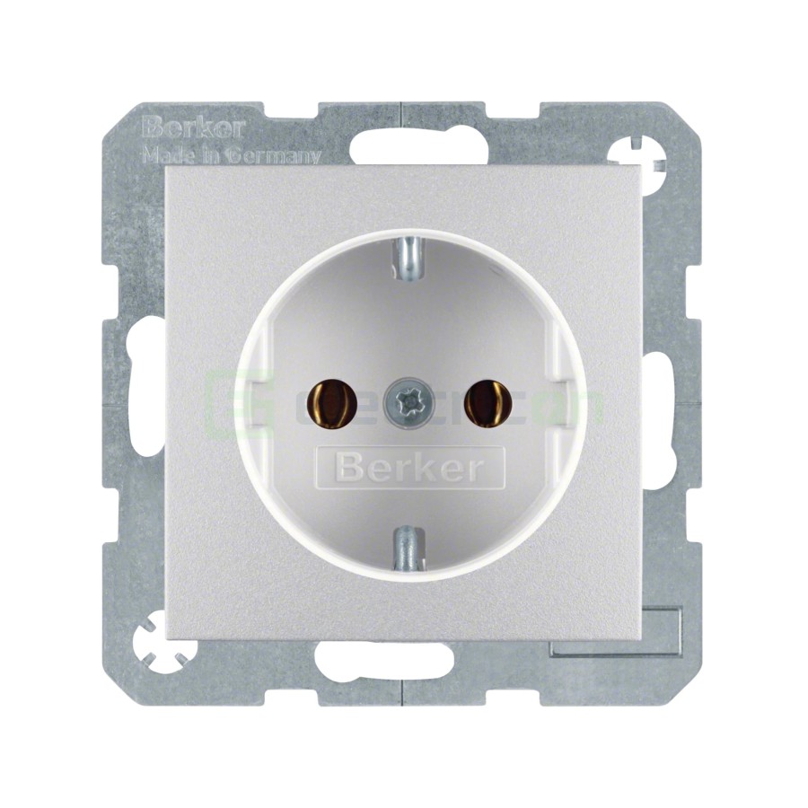 Priză - Schuko - încastrat - alb IP20 - Berker S.1 41431404