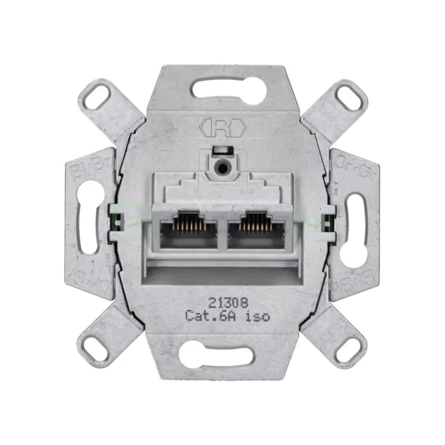 Modul priză date simplă - RJ45 Cat.6a - 8 poli - încastrat - Berker - WDF410862