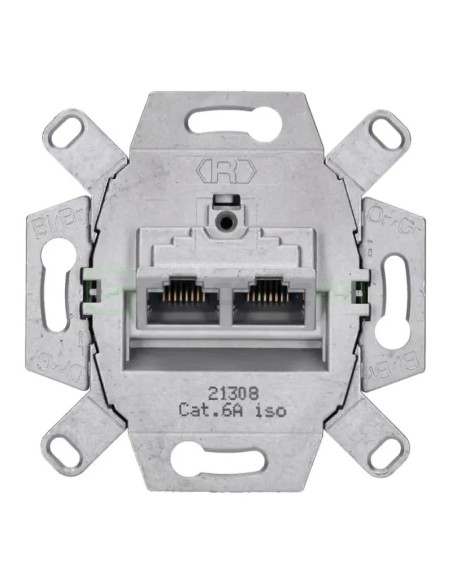 Modul priză date simplă - RJ45 Cat.6a - 8 poli - încastrat - Berker - WDF410862