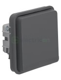 Priză - Schuko - capac - încastrat - antracit - IP55 -Berker W.1 - 47063525