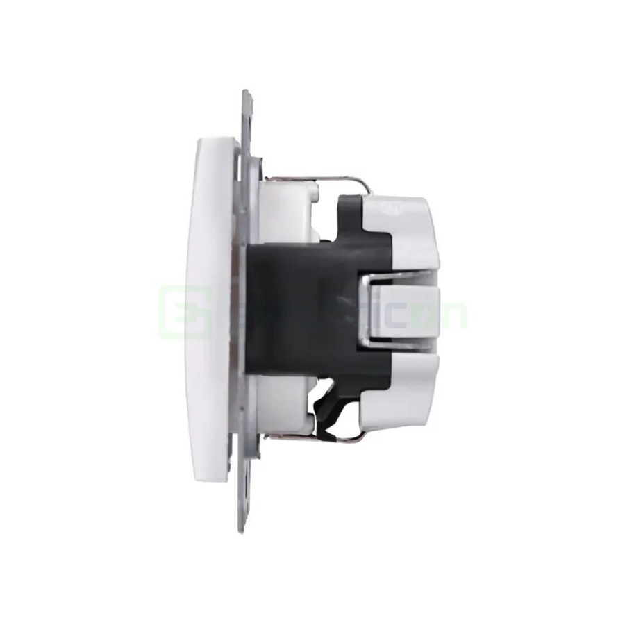 Priză - Schuko - protecție copii - Berker S.1 - alb lucios - 47238989