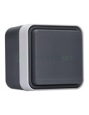 Priză - Schuko - capac - aplicat - gri antracit - IP55 - Berker W.1 - 47403515