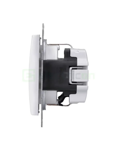 Priză - Schuko - încastrat - alb - IP20 - Berker R.1/R.3 - 47432089