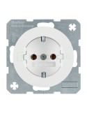 Priză - Schuko - încastrat - alb - IP20 - Berker R.1/R.3 - 47432089