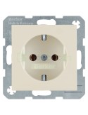 Priză - Schuko - încastrat - bej lucios - IP20 - Berker S.1 - 47438982
