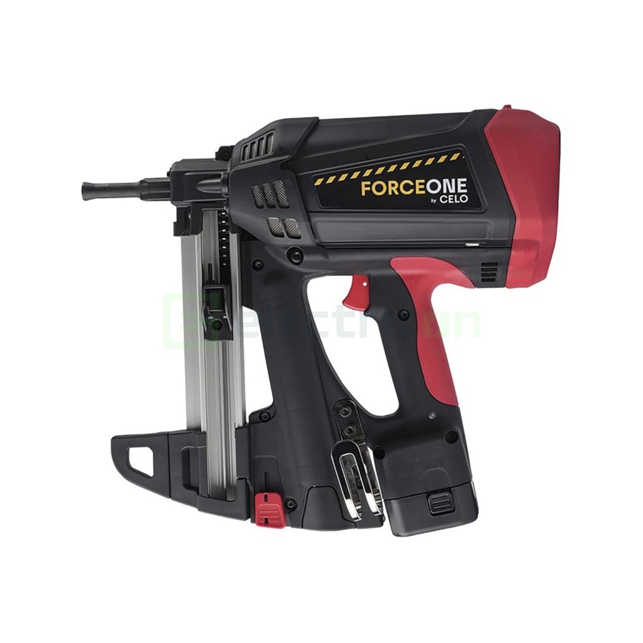 Pistol de bătut cuie - Force One - tehnologie pe gaz, încastrată beton și oțel - Celo 8421814559164