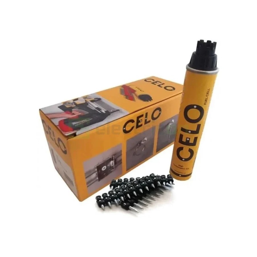 Pachet de 800 de cuie 25mm XHA + 1 rezervă gaz - pentru pistol ForceOne - Celo 925800TKA
