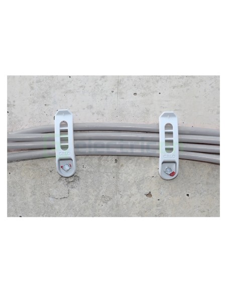 Clemă fixare cabluri - tip fluture - capacitate 8 conductori - Celo 98NCC
