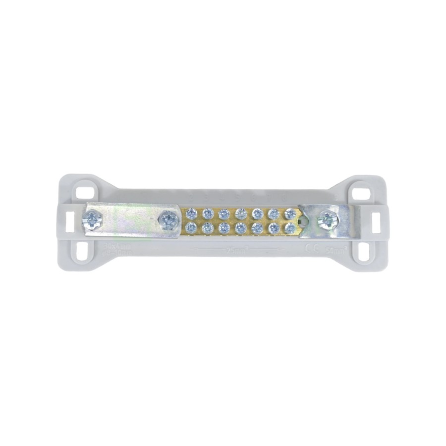 Bară egalizare potențial - 8 conexiuni 100A - Dietzel Univolt PASklein (063805)