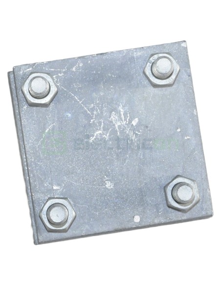 Legătură plană cruce platbandă 40x4mm - pentru impământare - oțel - Dietzel Univolt KK40/40FVM8 (006250)