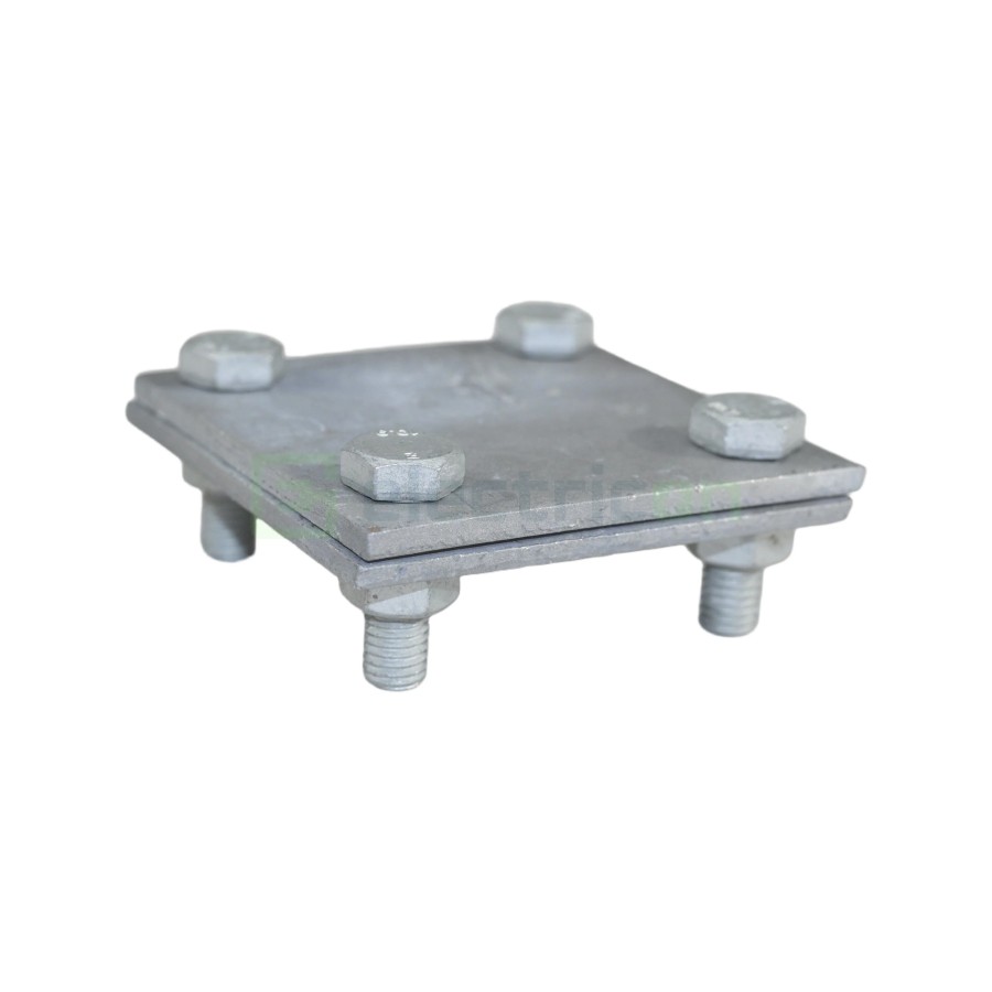 Legătură plană cruce platbandă 40x4mm - pentru impământare - oțel - Dietzel Univolt KK40/40FVM8 (006250)