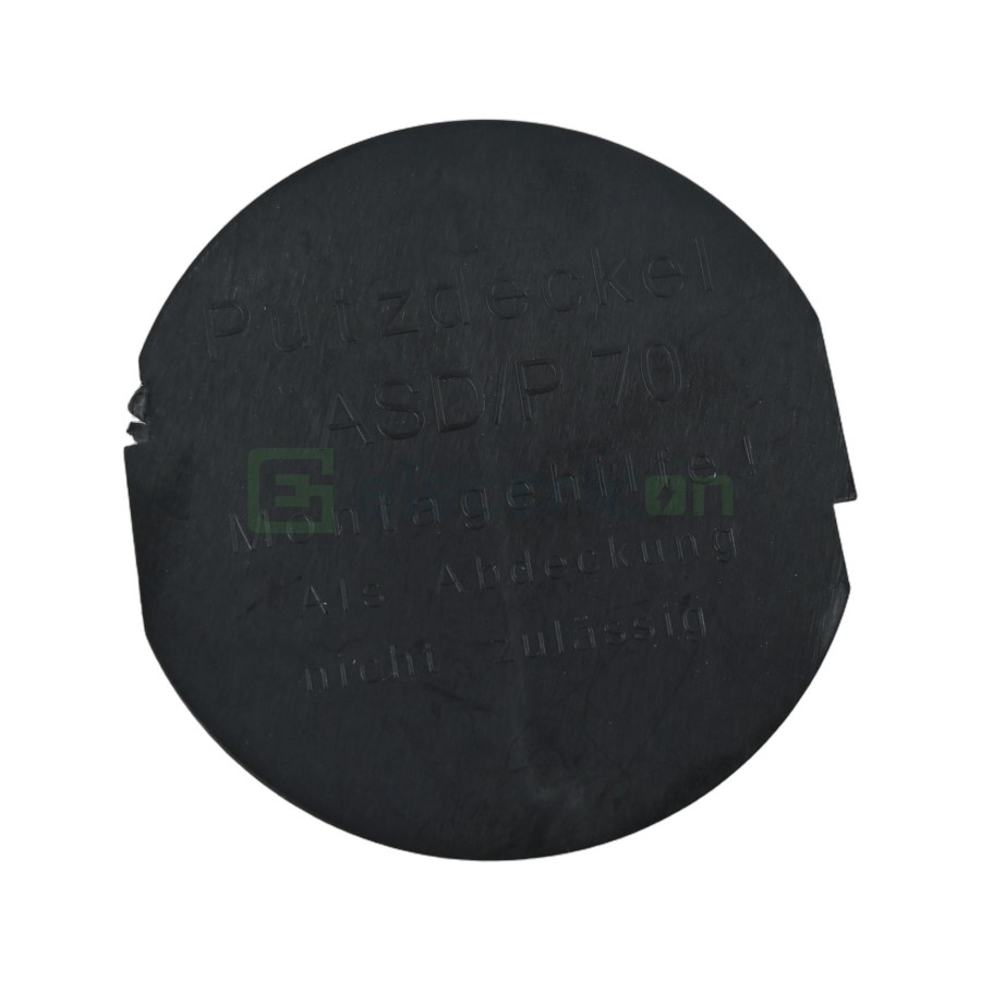 Capac doză - pentru dozele ASD Ø 70 mm, negru - Dietzel Univolt ASD-PD 70 (000832)