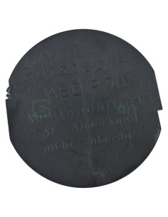 Capac doză - pentru dozele ASD Ø 70 mm, negru - Dietzel Univolt ASD-PD 70 (000832) 2