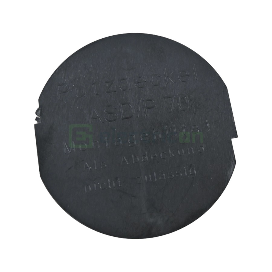 Capac doză - pentru dozele ASD Ø 70 mm, negru - Dietzel Univolt ASD-PD 70 (000832)