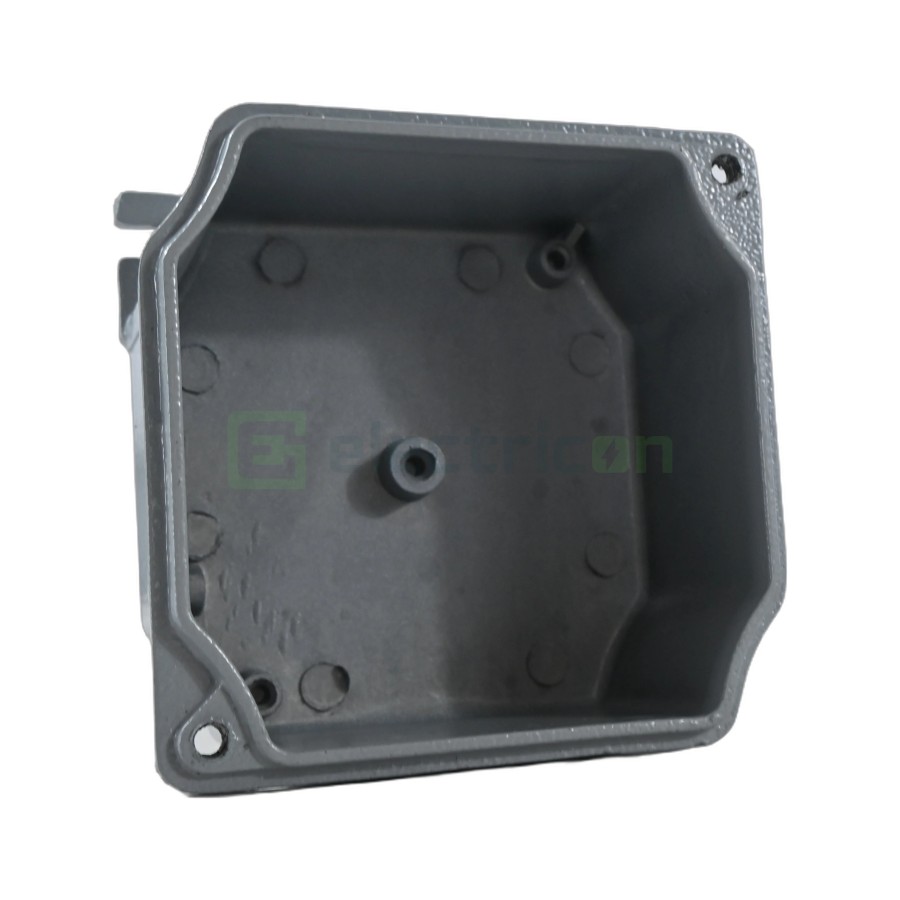 Doză ramificație aparentă IP66 - 100x100x59 mm - Cutie conexiuni Elettrocanali EC485C1
