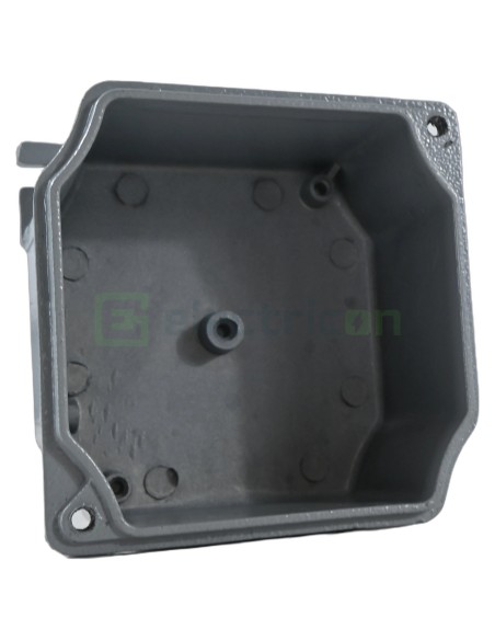 Doză ramificație aparentă IP66 - 100x100x59 mm - Cutie conexiuni Elettrocanali EC485C1