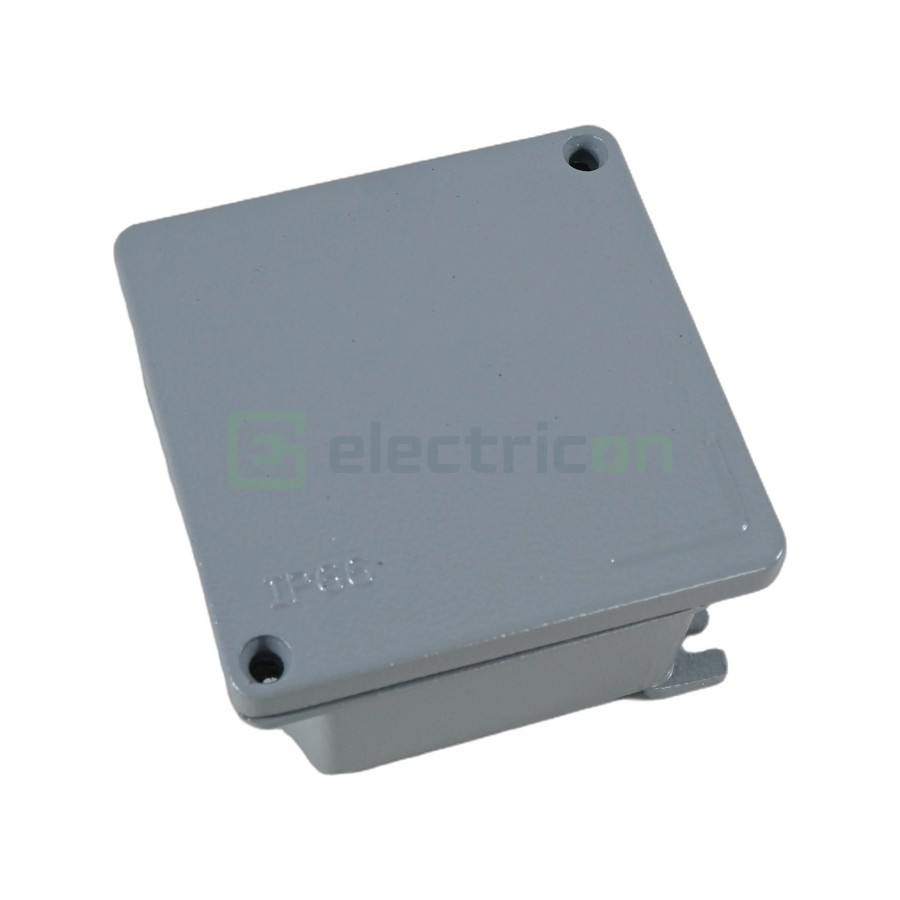 Doză ramificație aparentă IP66 - 100x100x59 mm - Cutie conexiuni Elettrocanali EC485C1