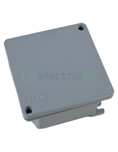 Doză ramificație aparentă IP66 - 100x100x59 mm - Cutie conexiuni Elettrocanali EC485C1