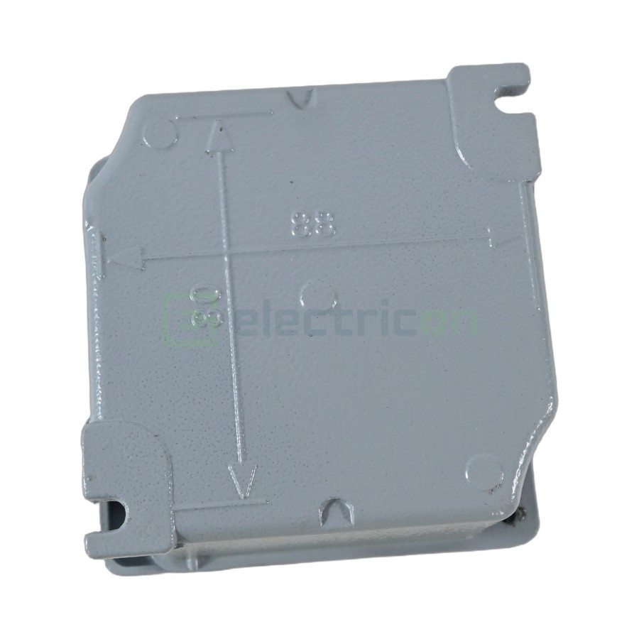 Doză ramificație aparentă IP66 - 100x100x59 mm - Cutie conexiuni Elettrocanali EC485C1