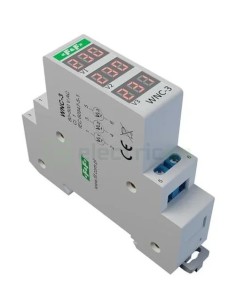 Indicator tensiune - Lampă semnalizare - trifazat cu display - F&F Filipowski WNC-3 2