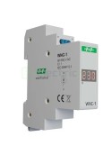 Indicator tensiune - Lampă semnalizare - monofazat cu display - F&F Filipowski WNC-1