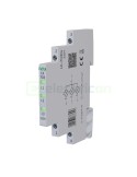 Indicator tensiune - Lampă semnalizare - 3x LED verde - 230V slim - F&F Filipowski, LK-703G-230V