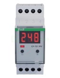 Releu control tensiune - monofazat PV - reglabil 150-270VAC 1ND 16A - F&F Filipowski - CP-721-FPV