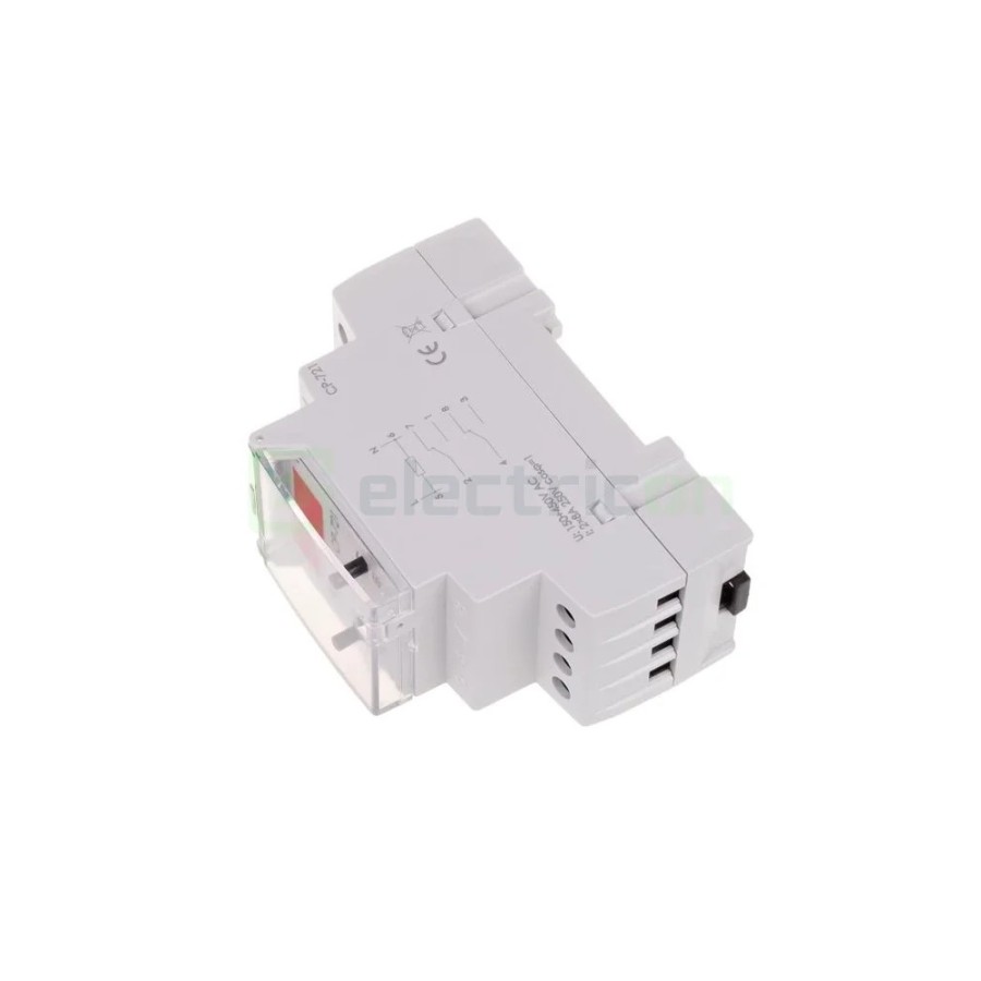 Releu control și monitorizare tensiune - monofazat - reglabil 150-270VAC 2ND 8A F&F Filipowski - CP-721