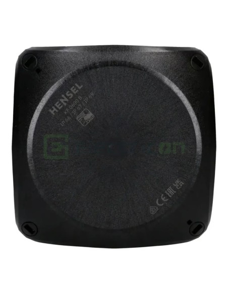 Doză ramificație aparentă IP66 - 130x130x77 mm - Cutie conexiuni Hensel KF 0600 B